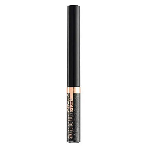 SWISS BEAUTY Metallic Black Eyeliner beautycart