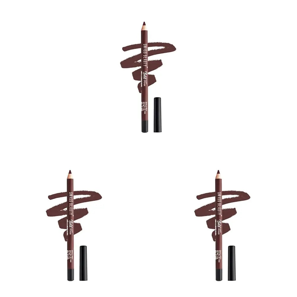 SWISS BEAUTY Bold Matt Lip Liner (Box of 12) beautycart