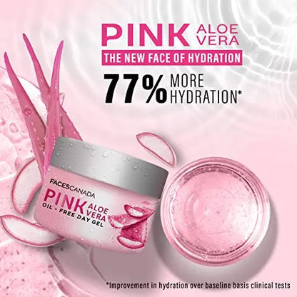 FACES CANADA Pink Aloe Vera Oil-Free Day Gel beautycart