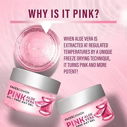 FACES CANADA Pink Aloe Vera Oil-Free Day Gel beautycart