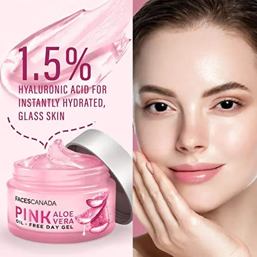 FACES CANADA Pink Aloe Vera Oil-Free Day Gel beautycart