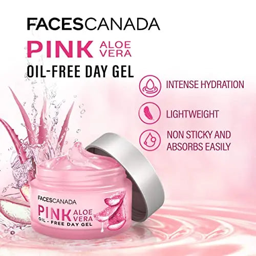 FACES CANADA Pink Aloe Vera Oil-Free Day Gel beautycart