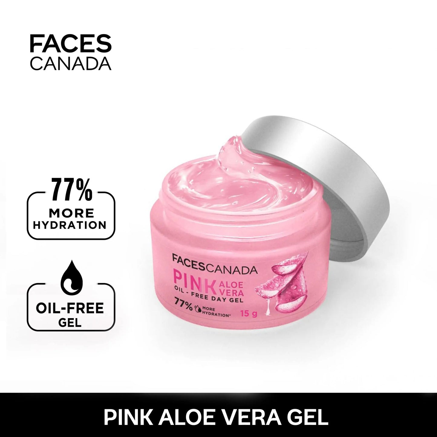 FACES CANADA Pink Aloe Vera Oil-Free Day Gel beautycart