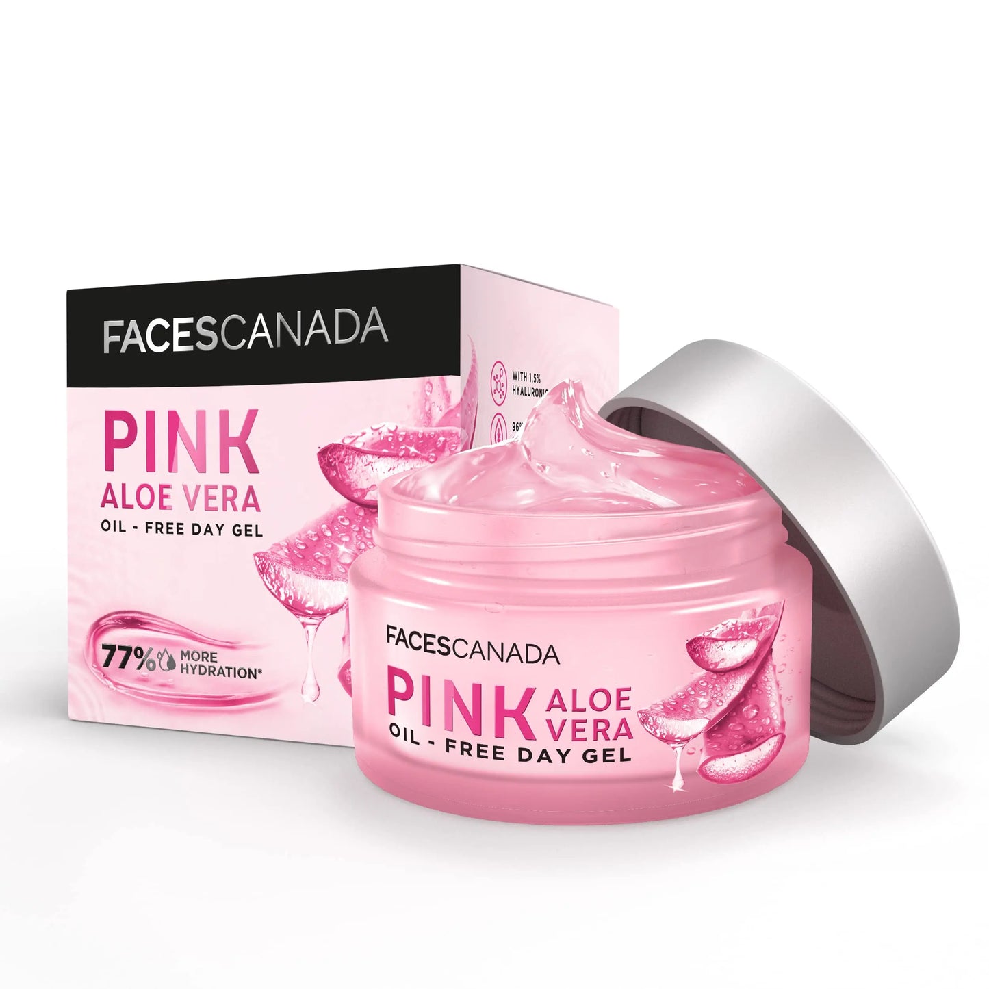 FACES CANADA Pink Aloe Vera Oil-Free Day Gel beautycart