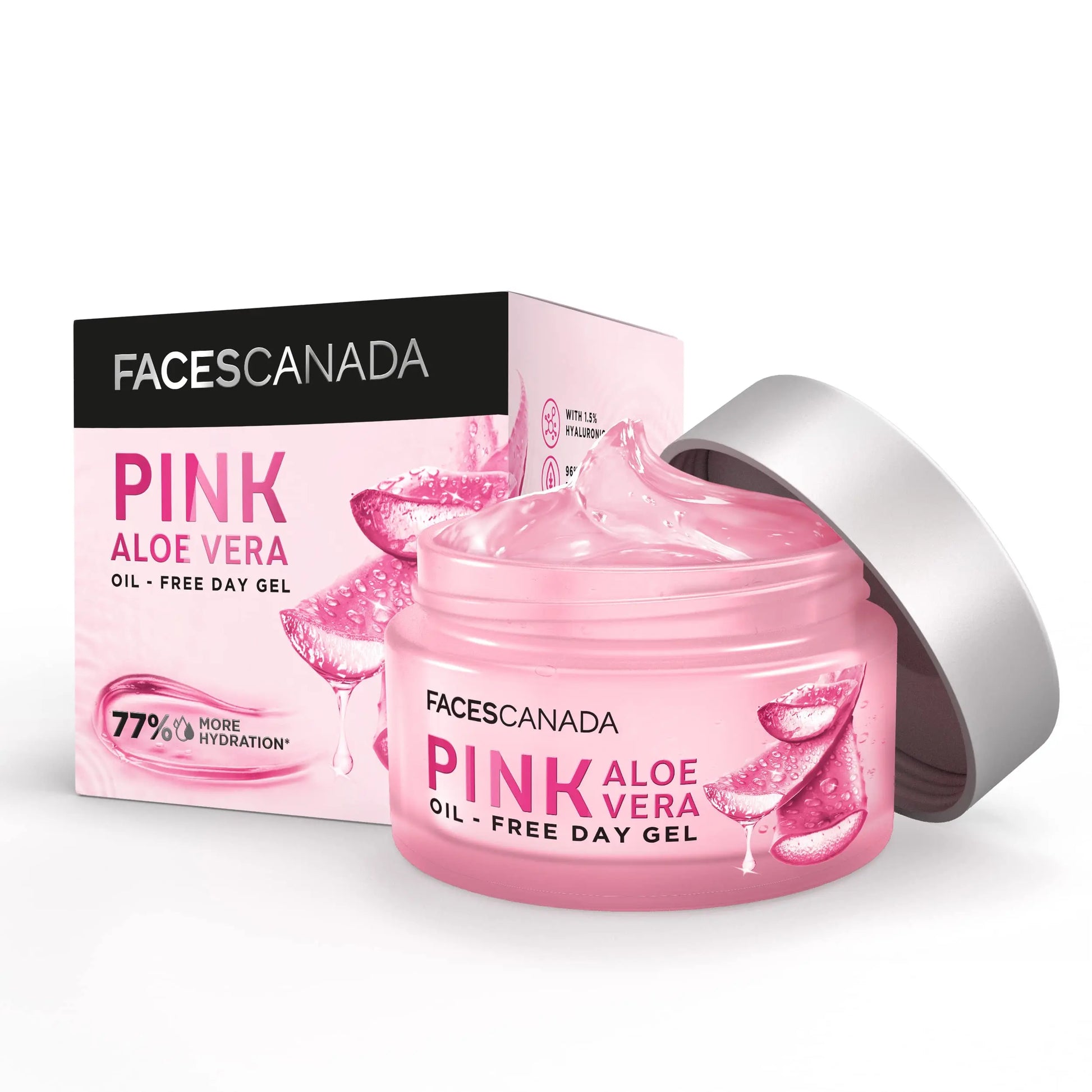 FACES CANADA Pink Aloe Vera Oil-Free Day Gel beautycart