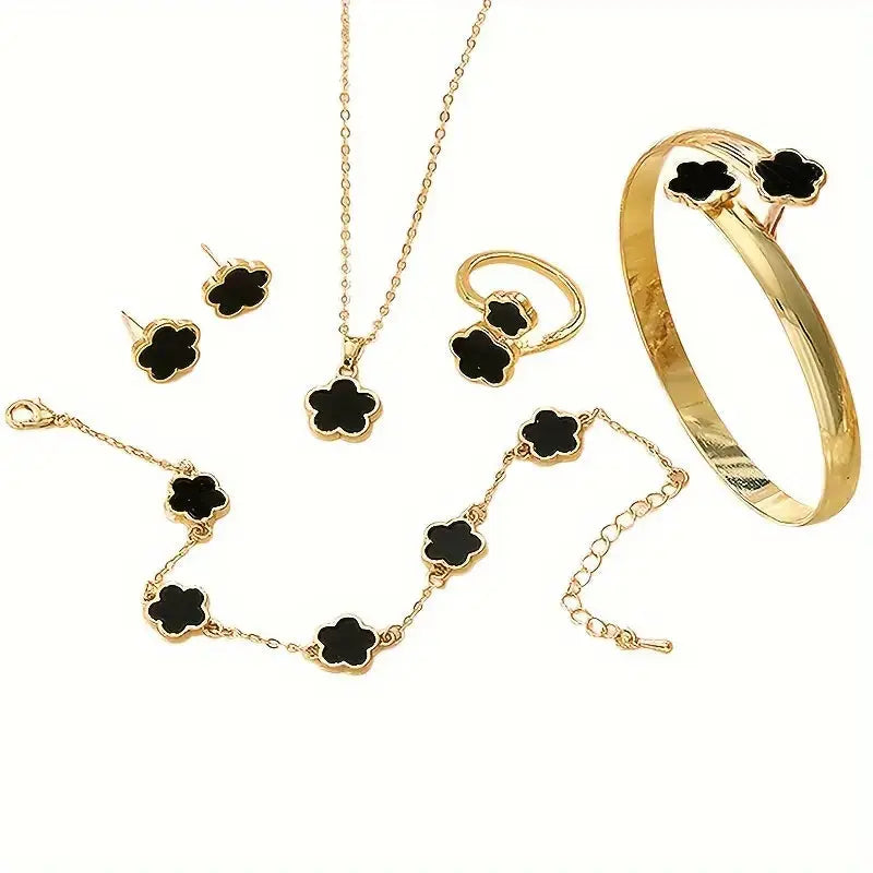 5pcs Women's Fashion Jewelry Set beautycart