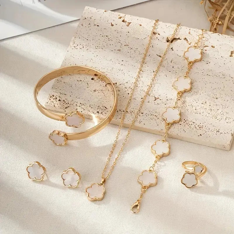 5pcs Women's Fashion Jewelry Set beautycart